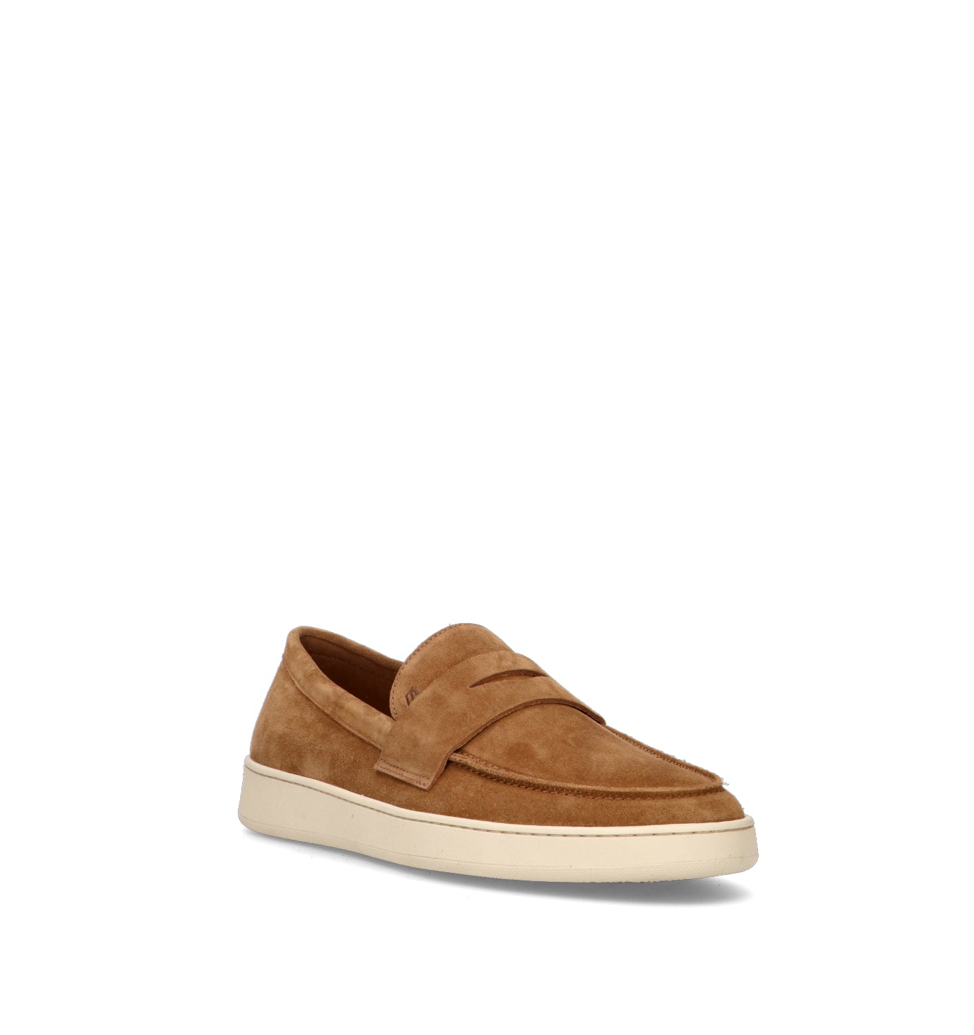 FRAU Mocassino uomo toffee in suede