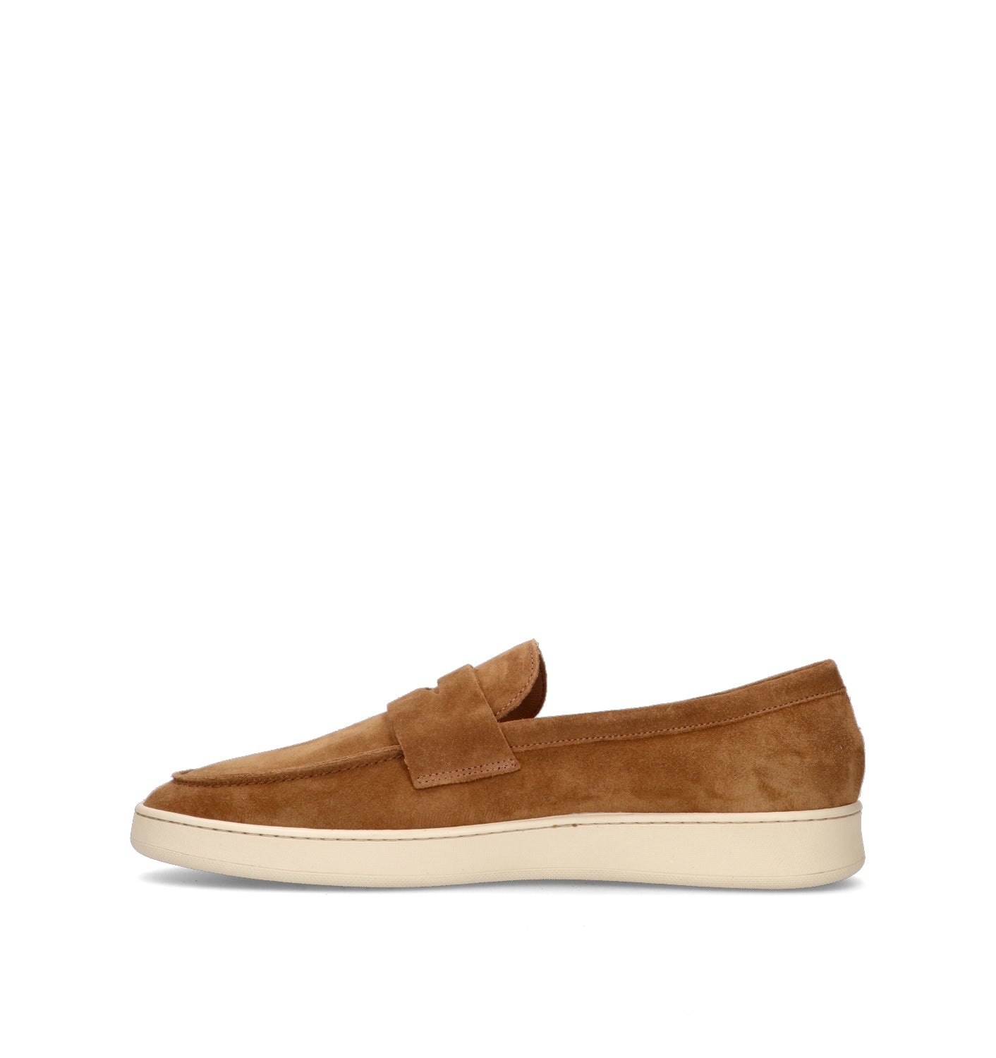 FRAU Mocassino uomo toffee in suede