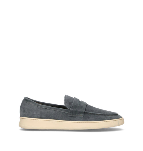 FRAU Mocassino uomo avio in suede