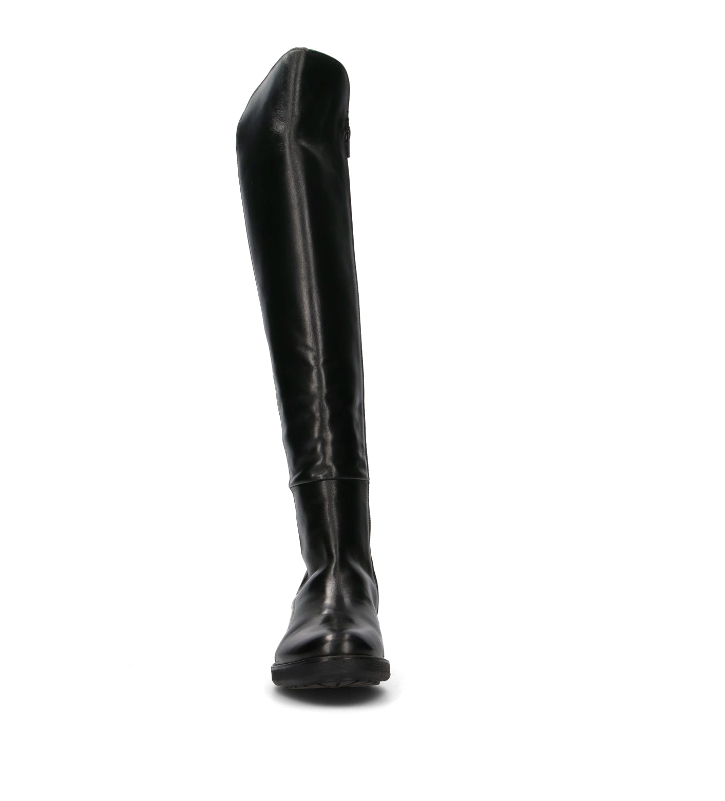 FRICKY Stivale donna nero in pelle