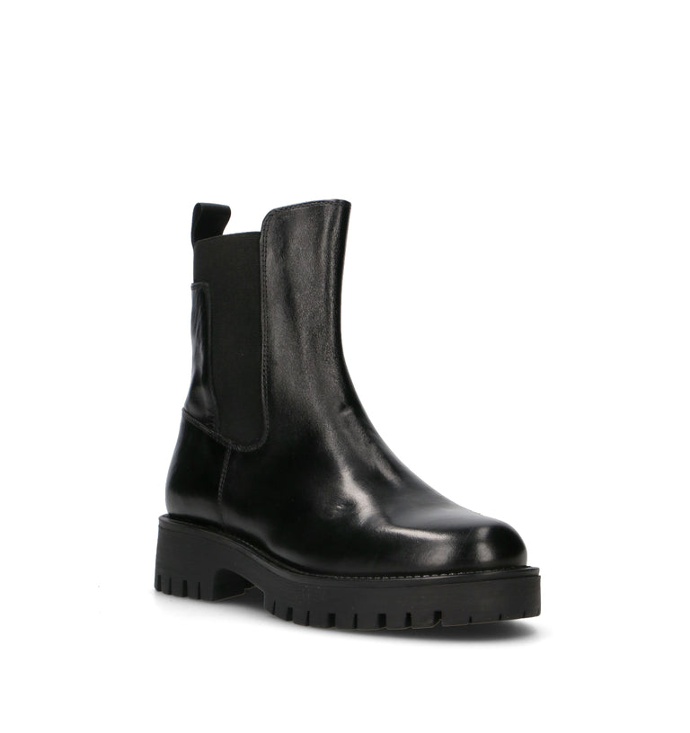 FRICKY Beatles donna nero in pelle