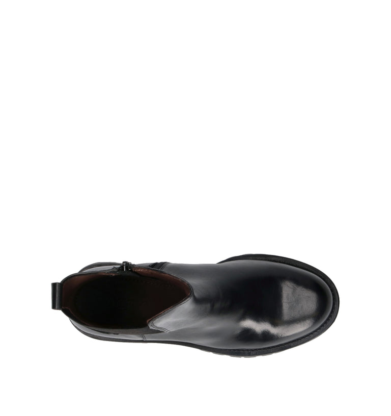 FRICKY Beatles donna nero in pelle