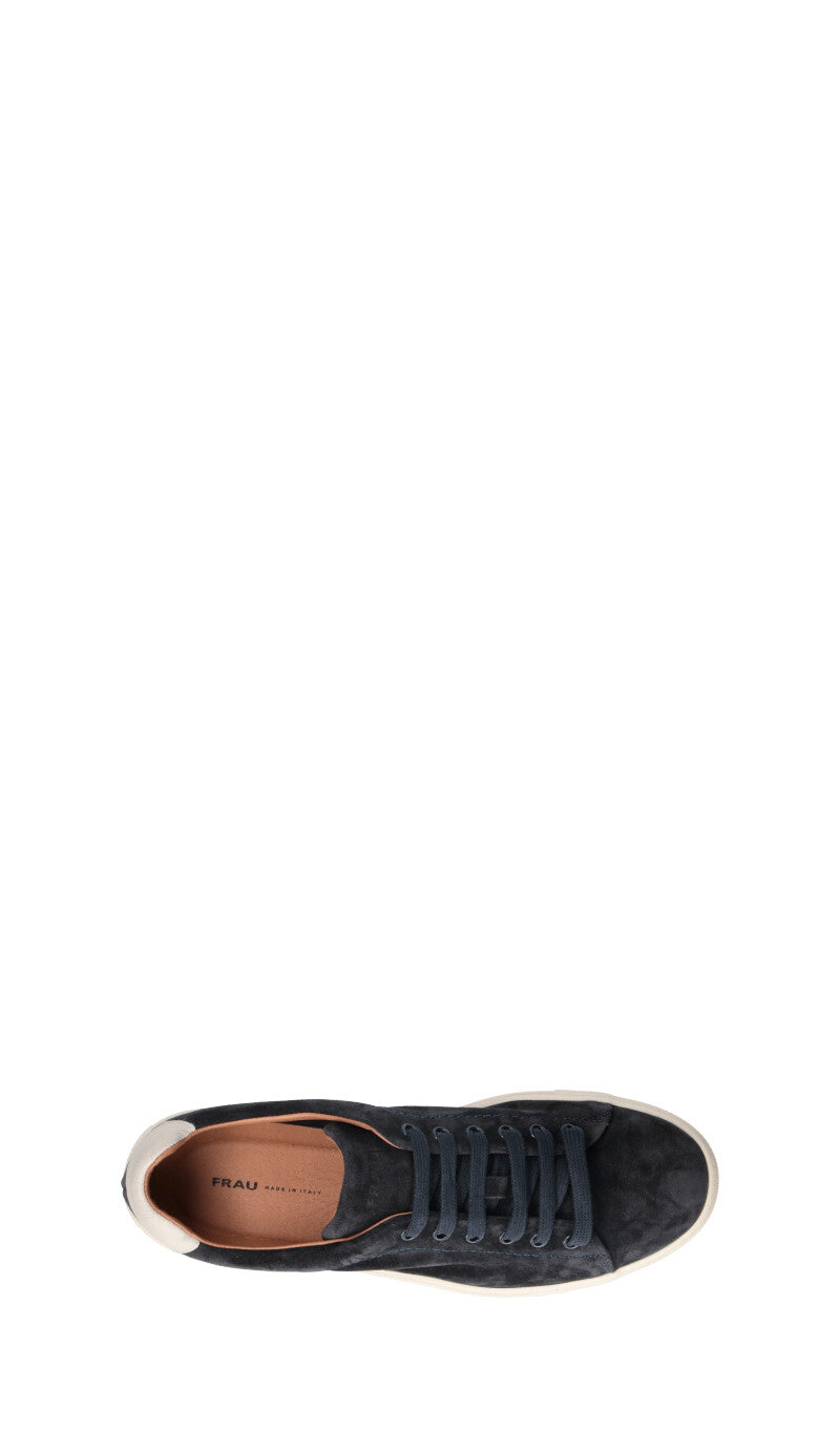 FRAU Sneaker uomo blu in suede