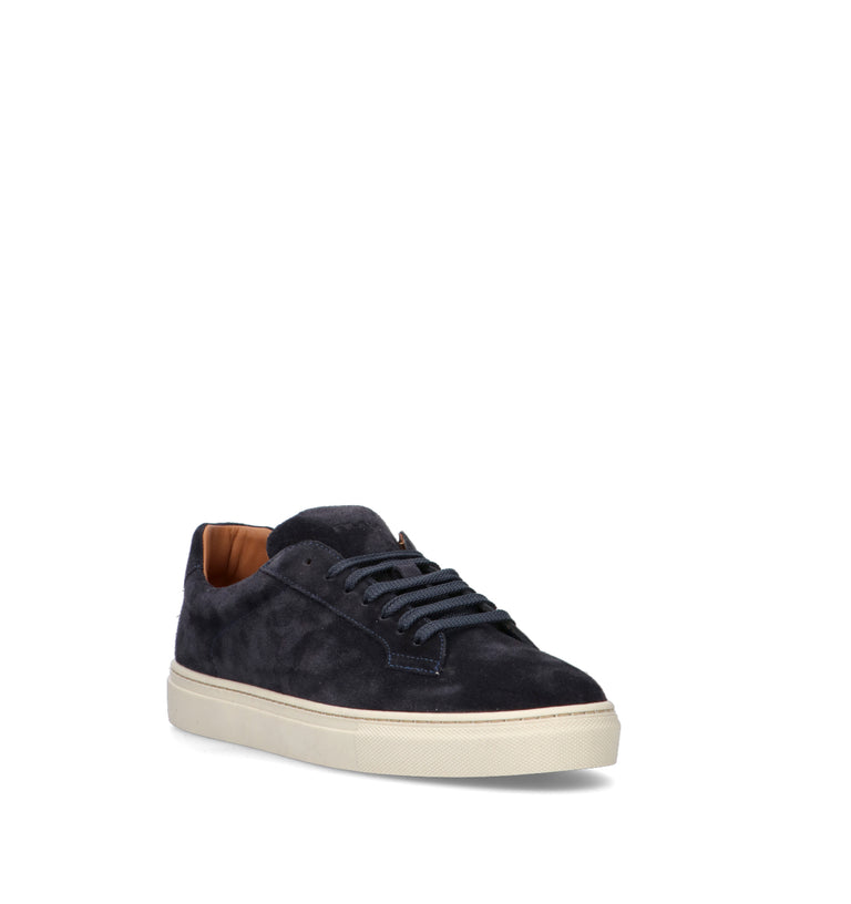 FRAU Sneaker uomo blu in suede
