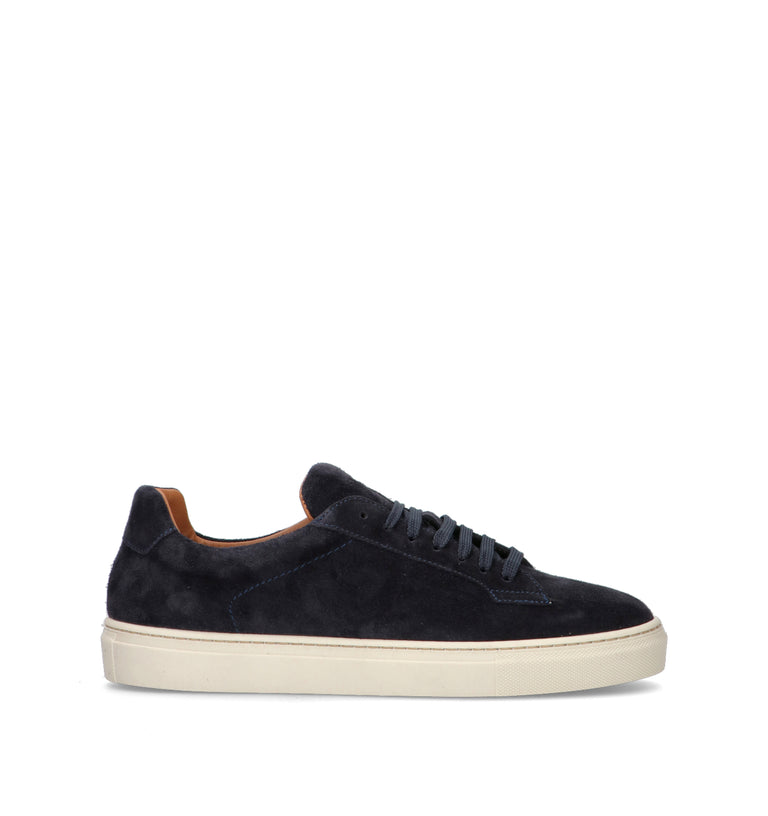FRAU Sneaker uomo blu in suede