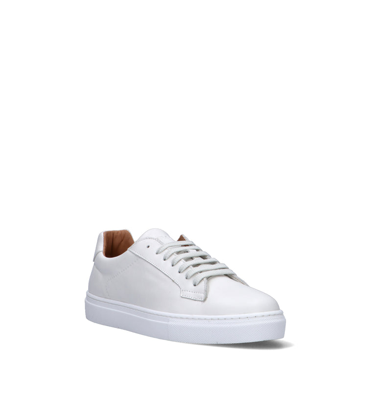 FRAU Sneaker uomo bianca in pelle