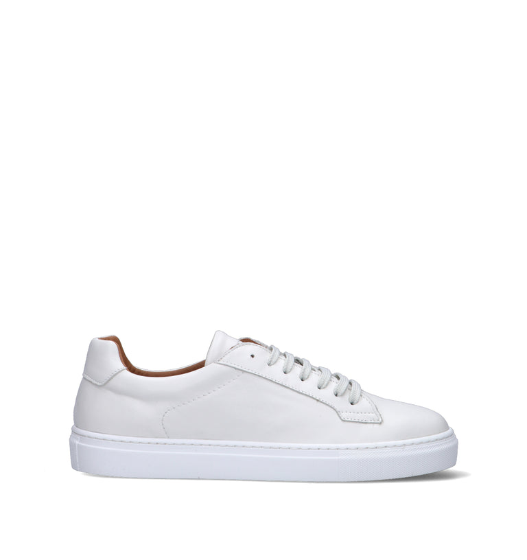 FRAU Sneaker uomo bianca in pelle