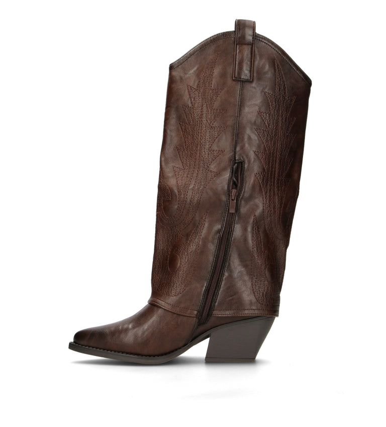 FRICKY Stivale donna marrone