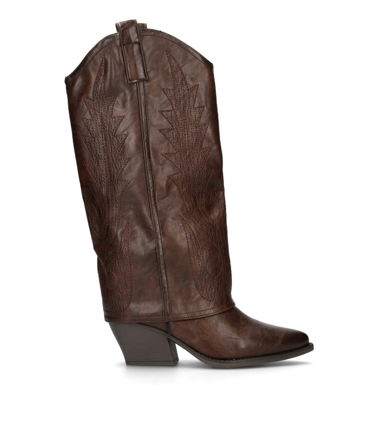 FRICKY Stivale donna marrone