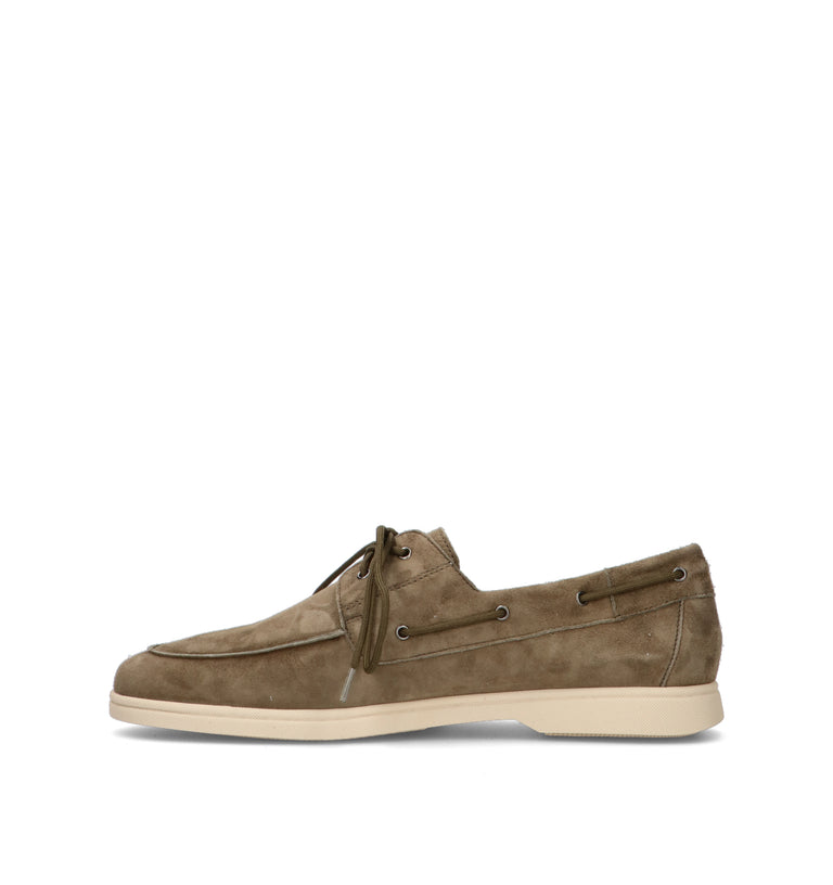 FRAU Scarpa barca uomo timo in suede