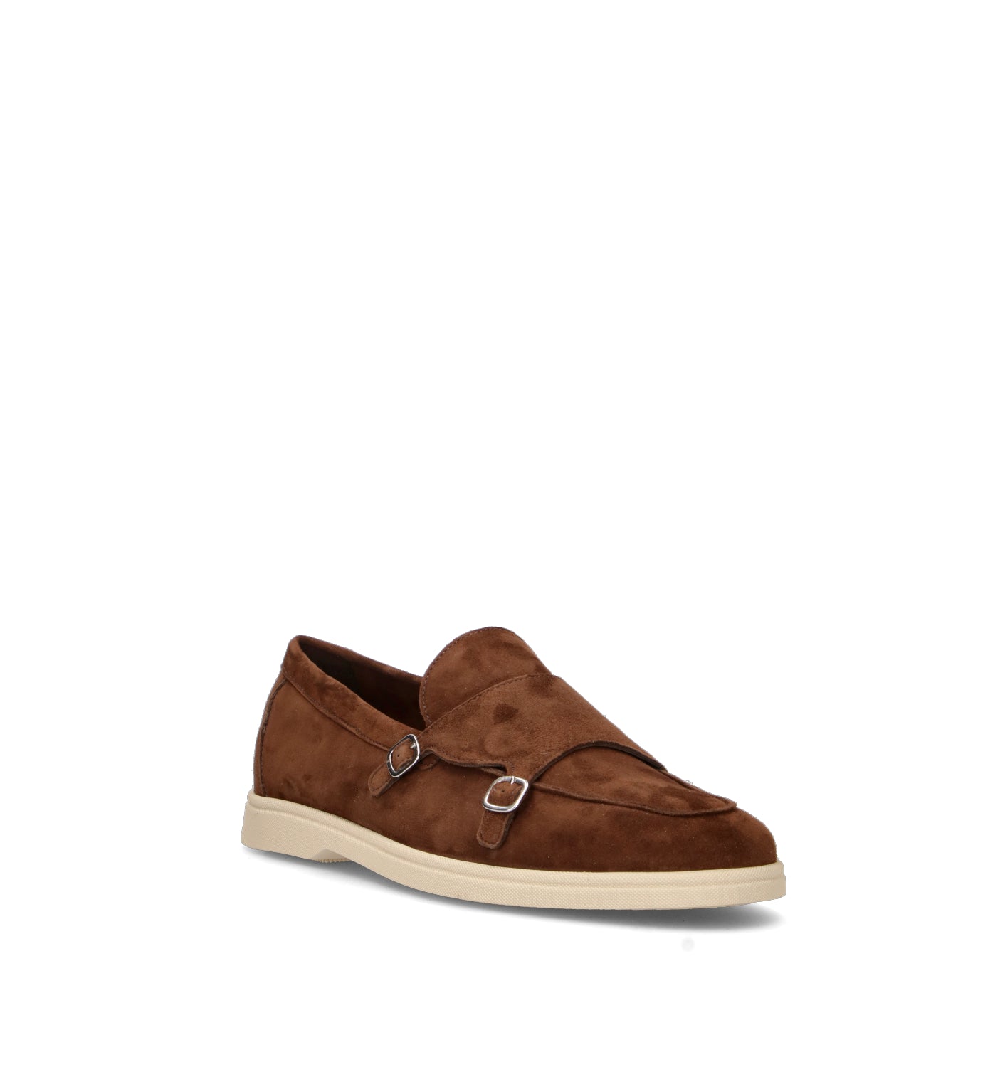 FRAU Mocassino uomo cognac in suede