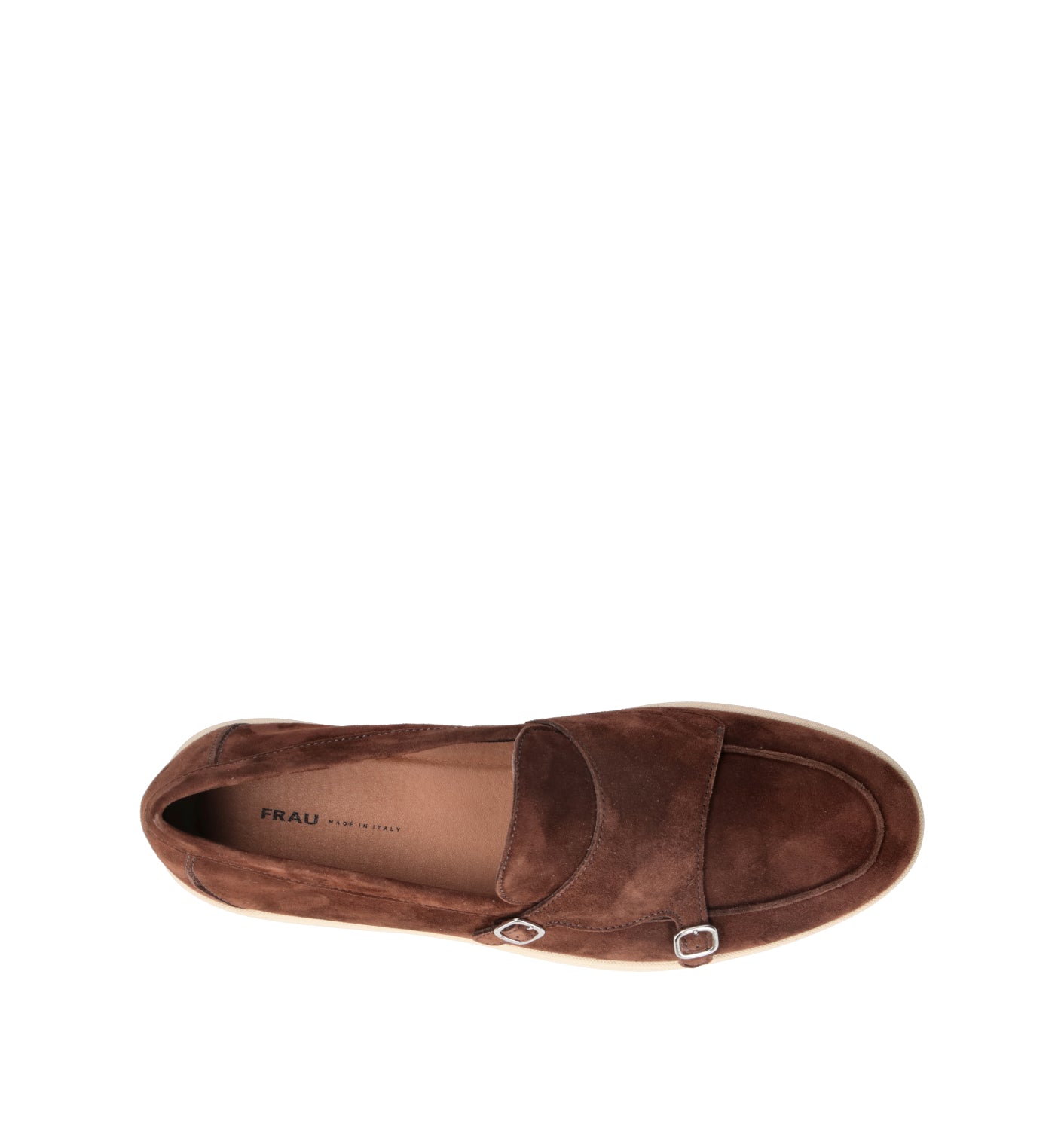 FRAU Mocassino uomo cognac in suede