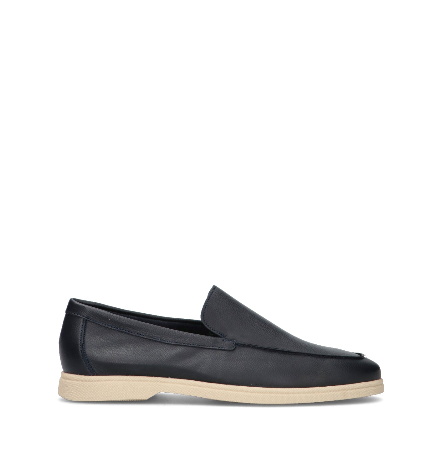 FRAU Mocassino uomo blu in pelle