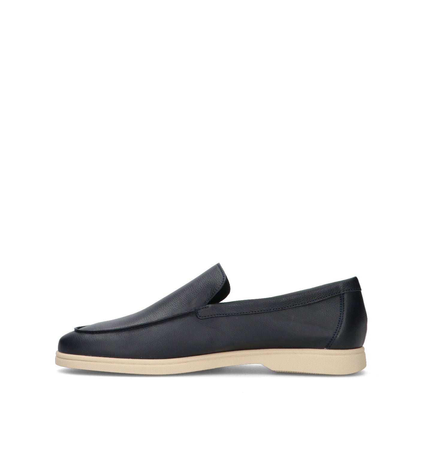 FRAU Mocassino uomo blu in pelle
