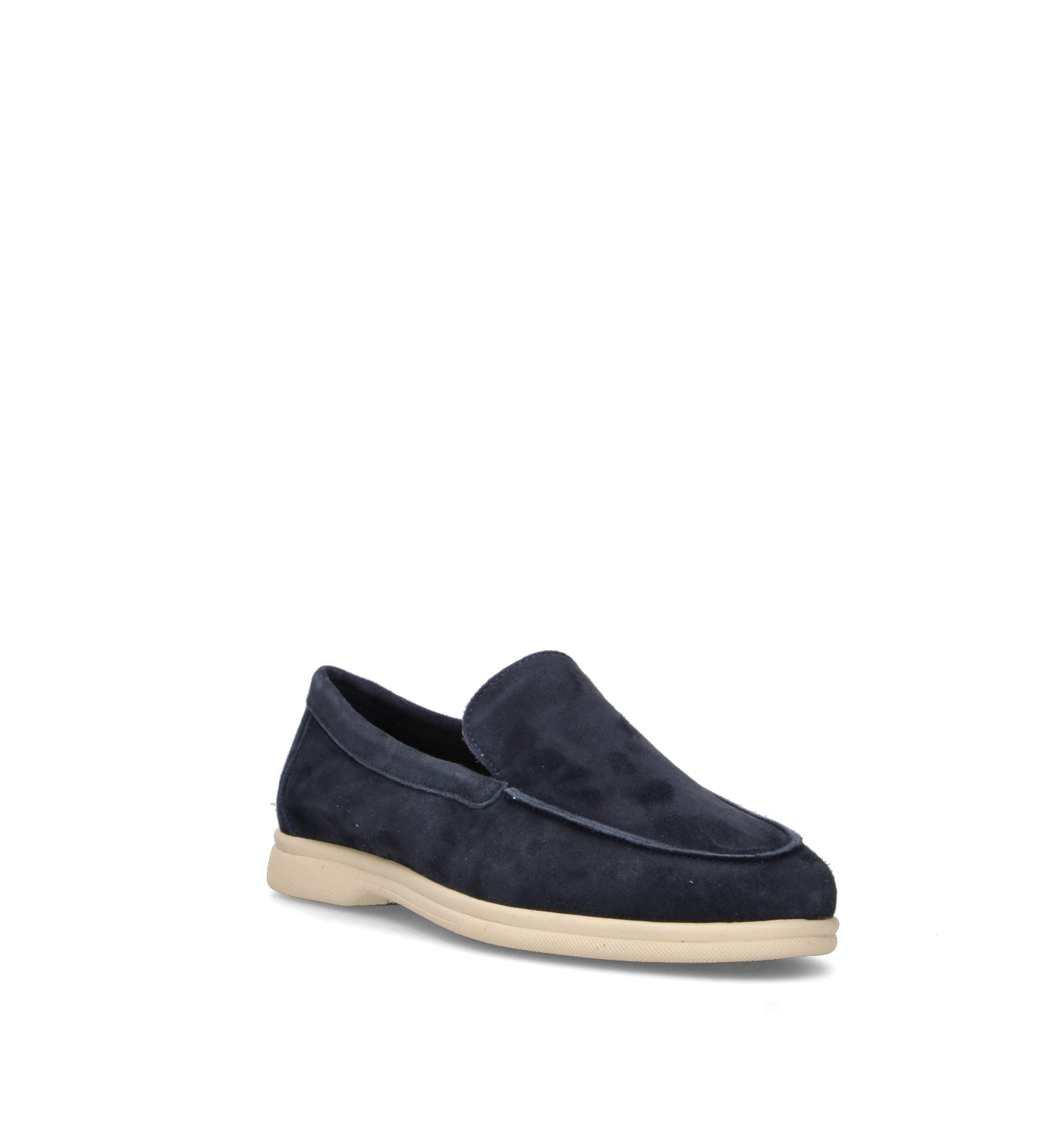 FRAU Mocassino donna blu in suede