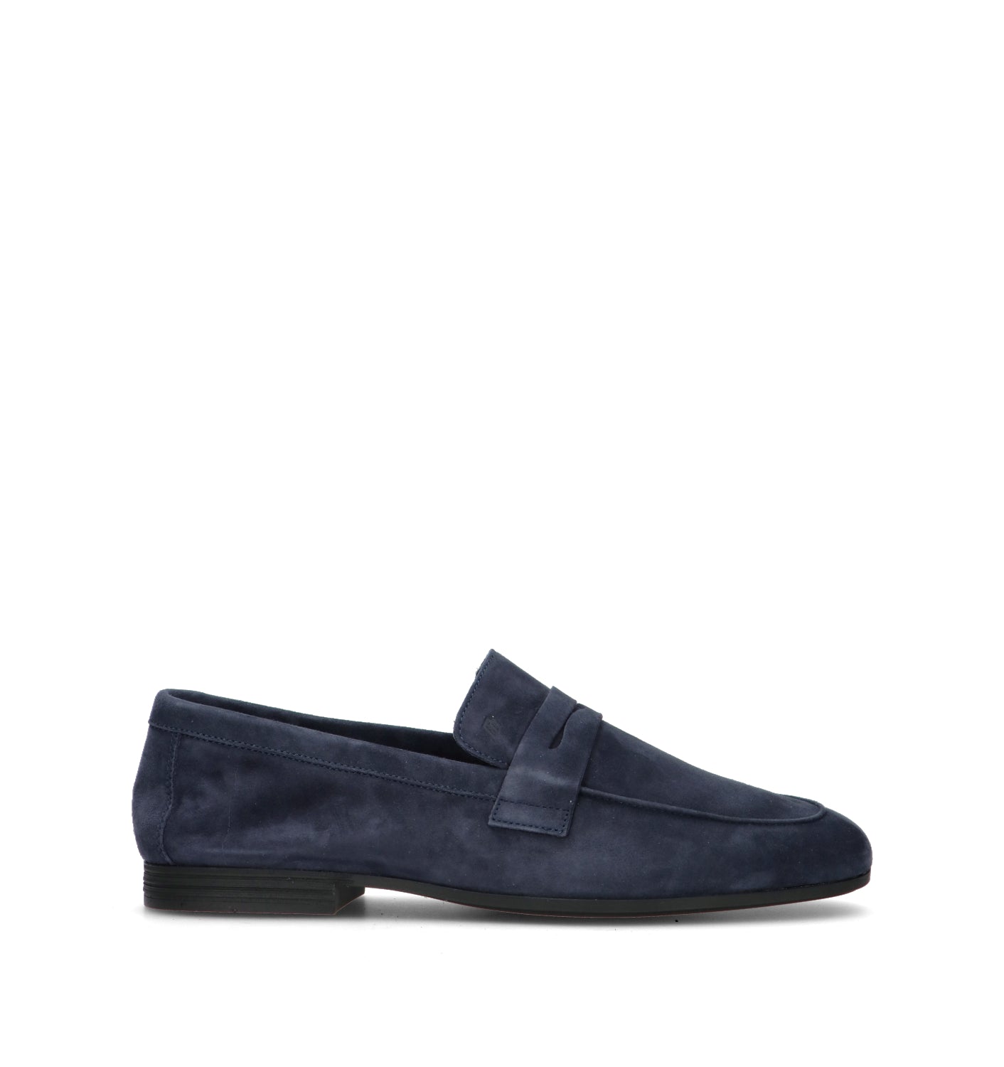 FRAU Mocassino uomo blu in suede
