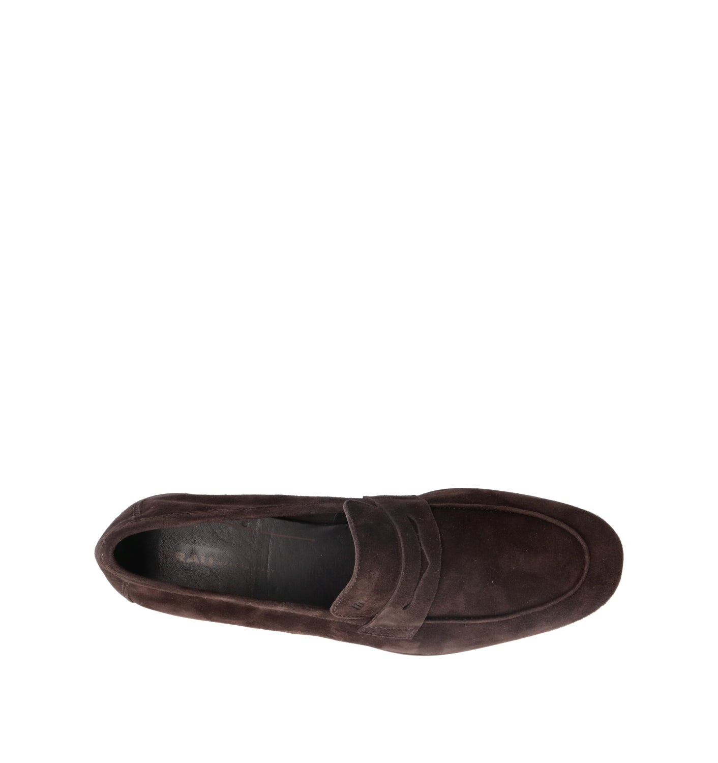 FRAU Mocassino uomo cacao in suede