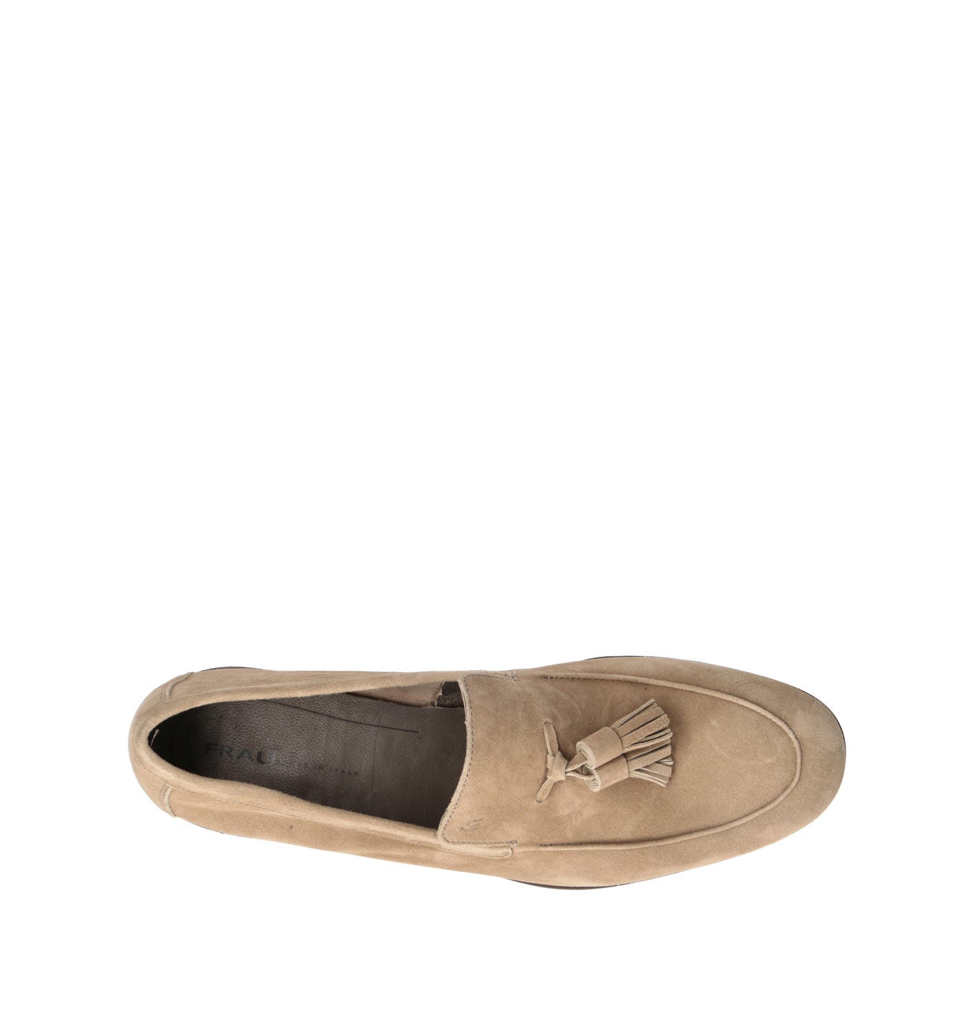 FRAU Mocassino uomo beige in suede