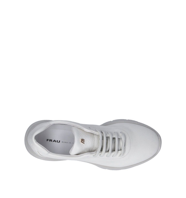FRAU Sneaker donna bianca in pelle