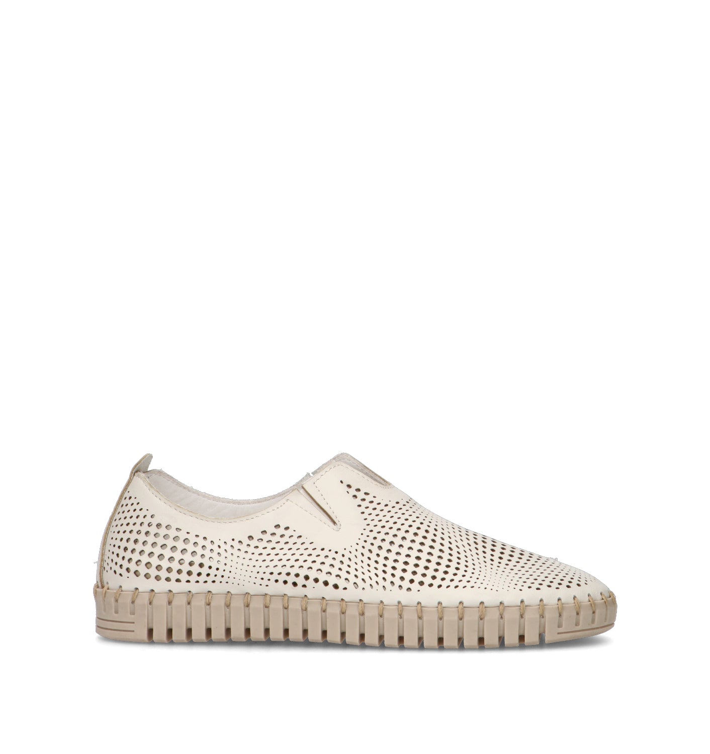 FRAU Slip on donna panna in pelle
