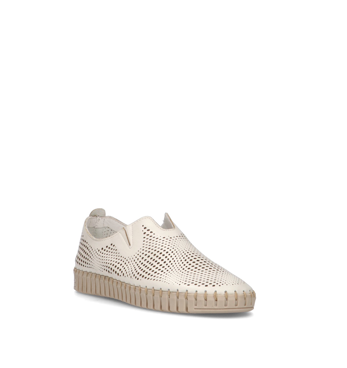 FRAU Slip on donna panna in pelle