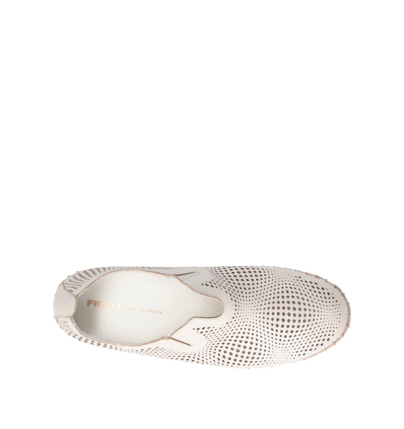 FRAU Slip on donna panna in pelle