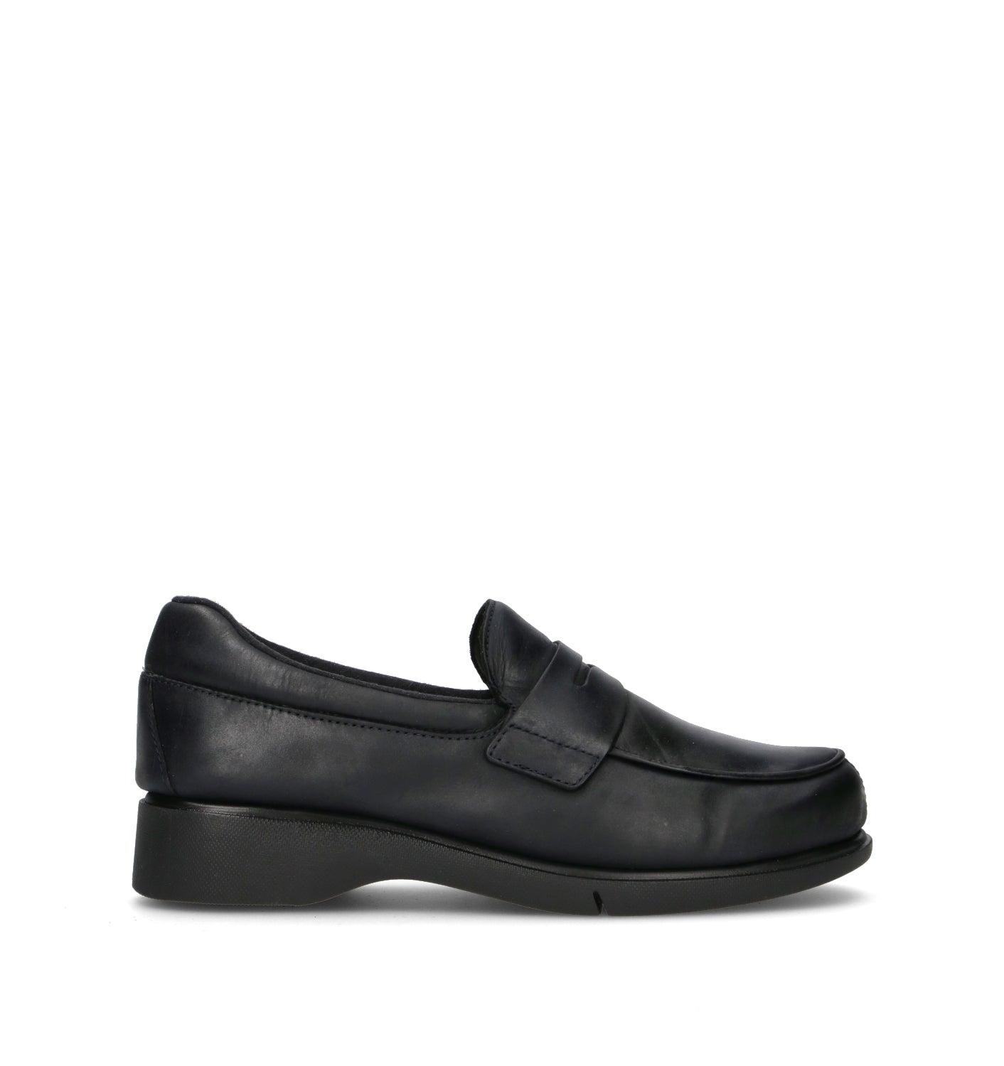 FRAU Mocassino donna blu in pelle