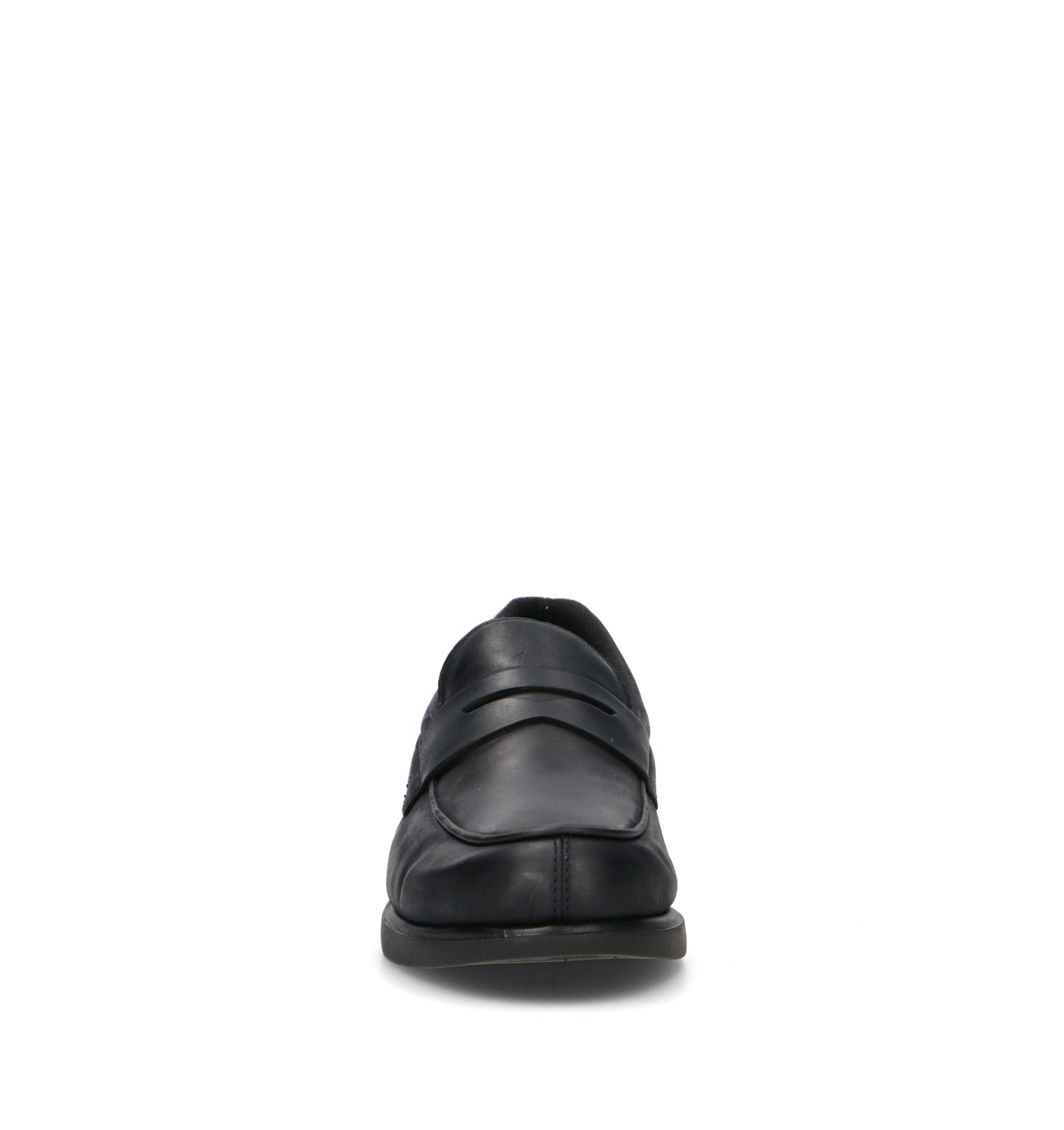 FRAU Mocassino donna blu in pelle