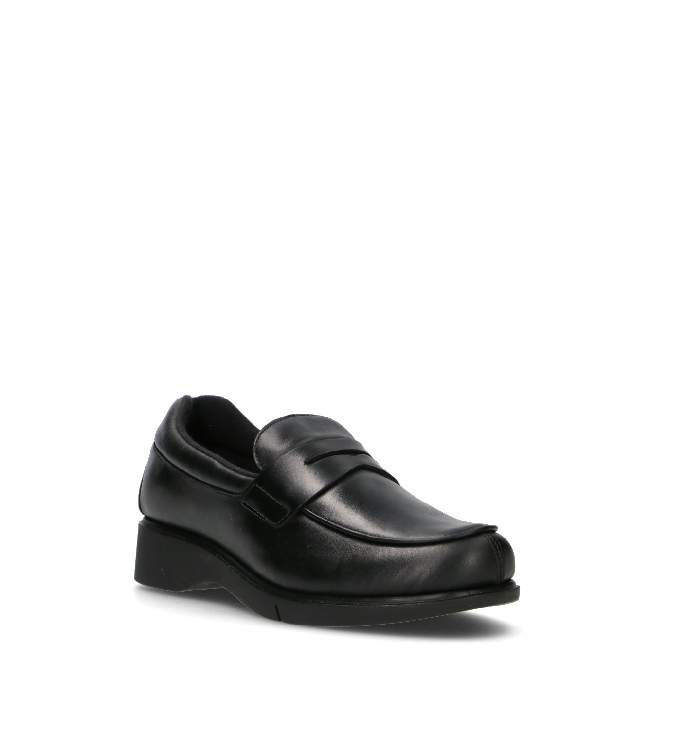 FRAU Mocassino donna nero in pelle