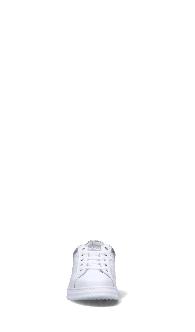 FRAU Sneaker donna bianca/argento in pelle