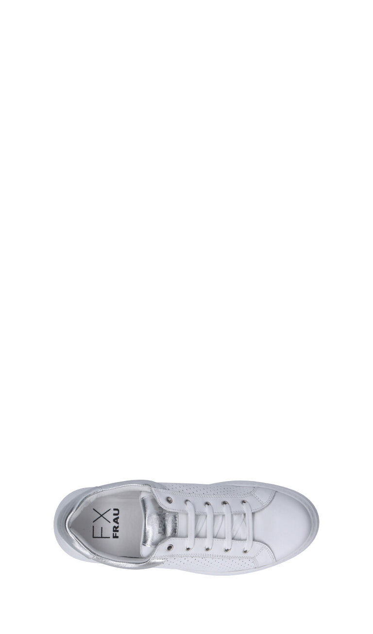 FRAU Sneaker donna bianca/argento in pelle