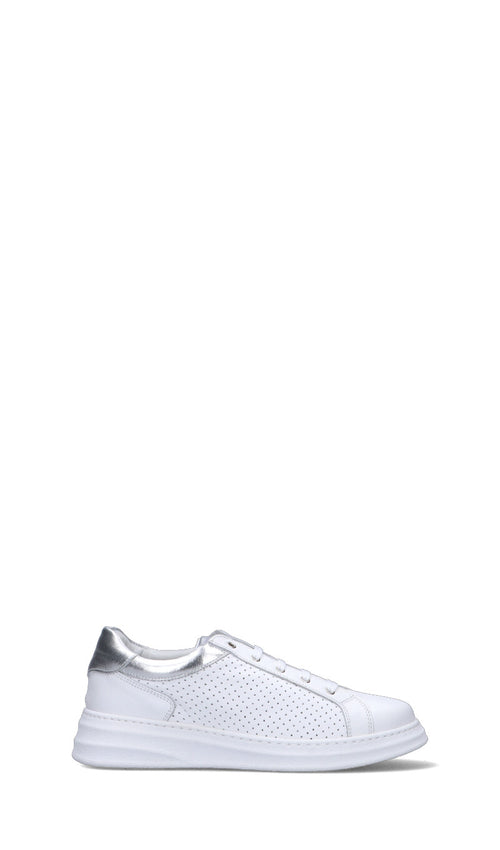 FRAU Sneaker donna bianca/argento in pelle
