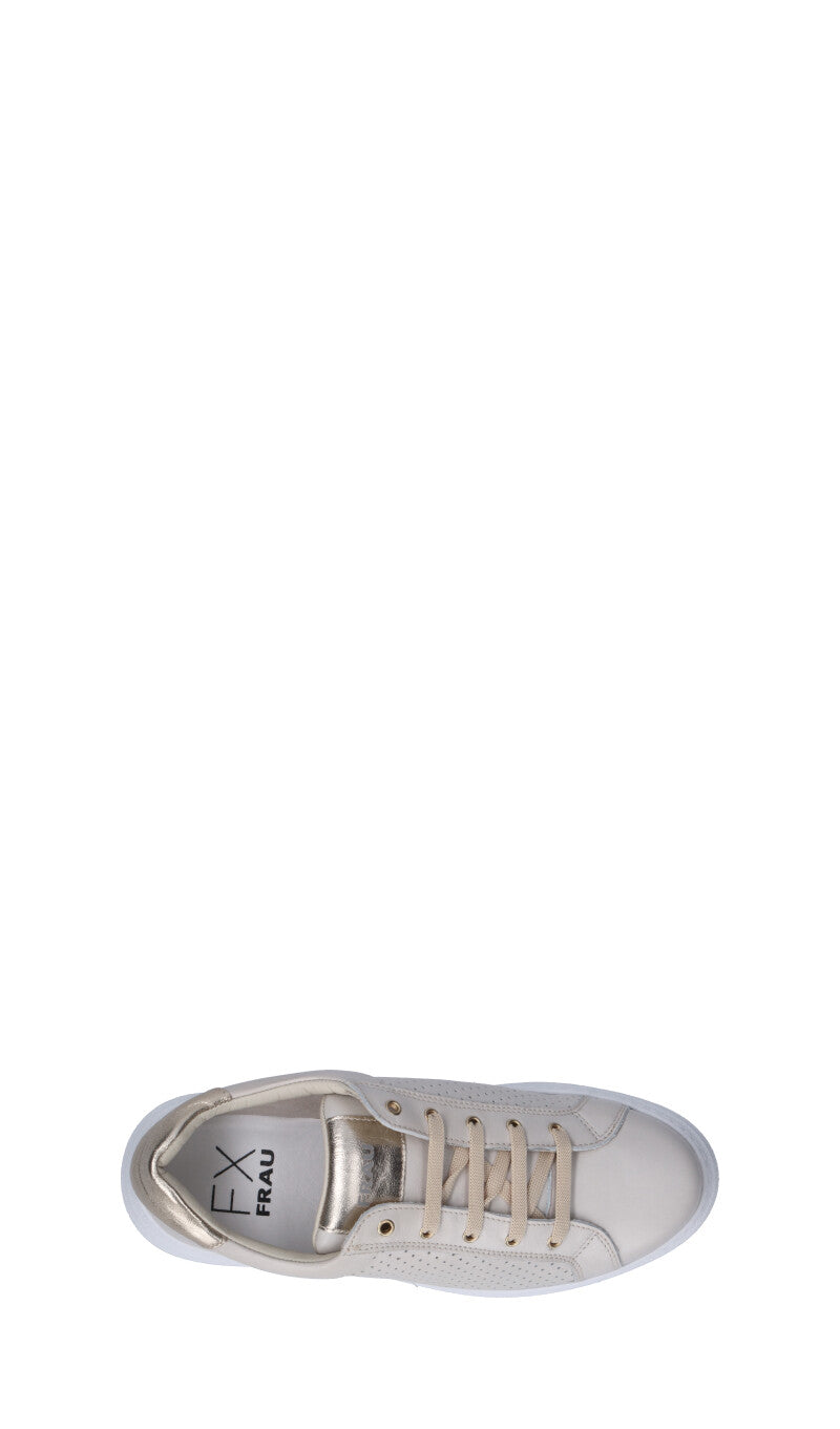 FRAU Sneaker donna panna in pelle