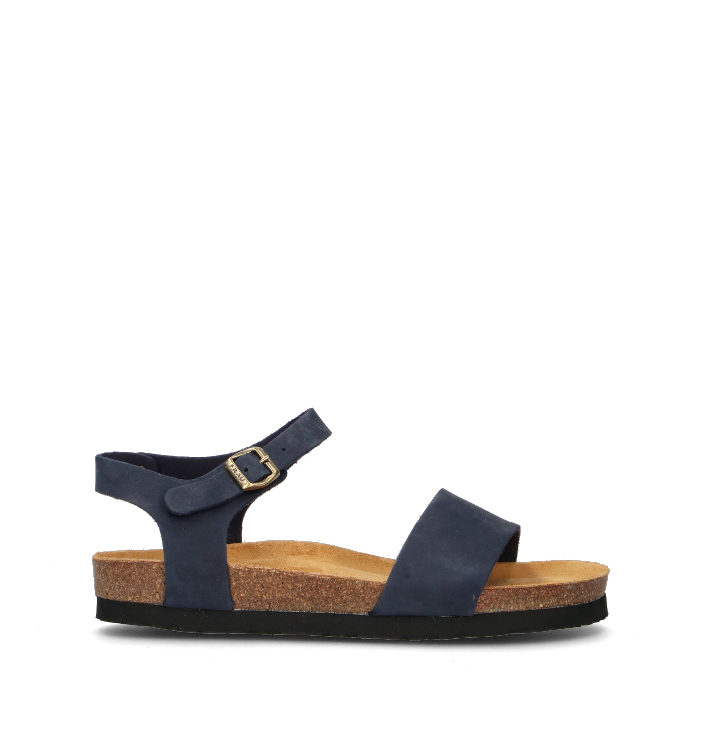 FRAU Sandalo donna blu in nabuk