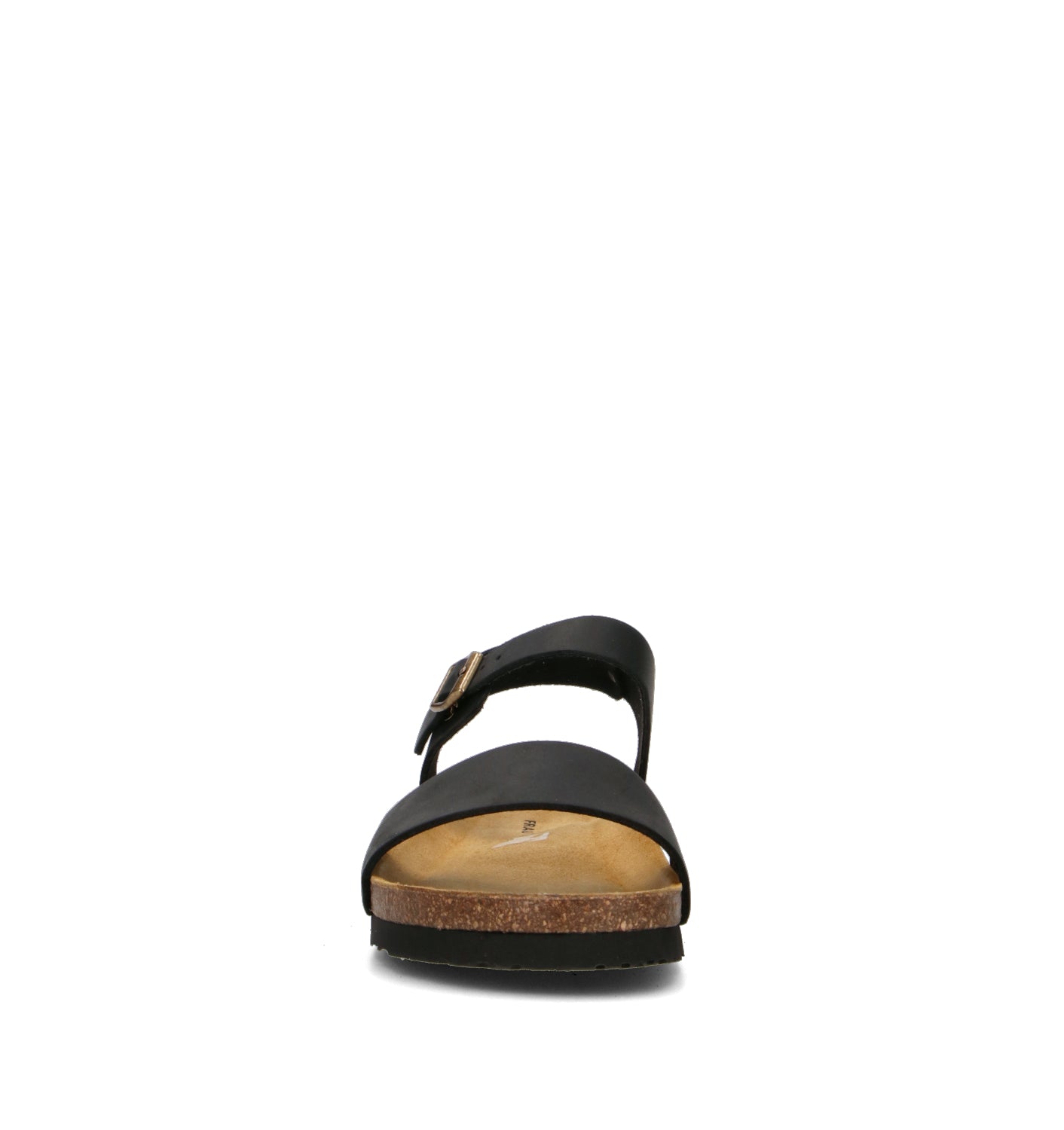 FRAU Sandalo donna nero in pelle