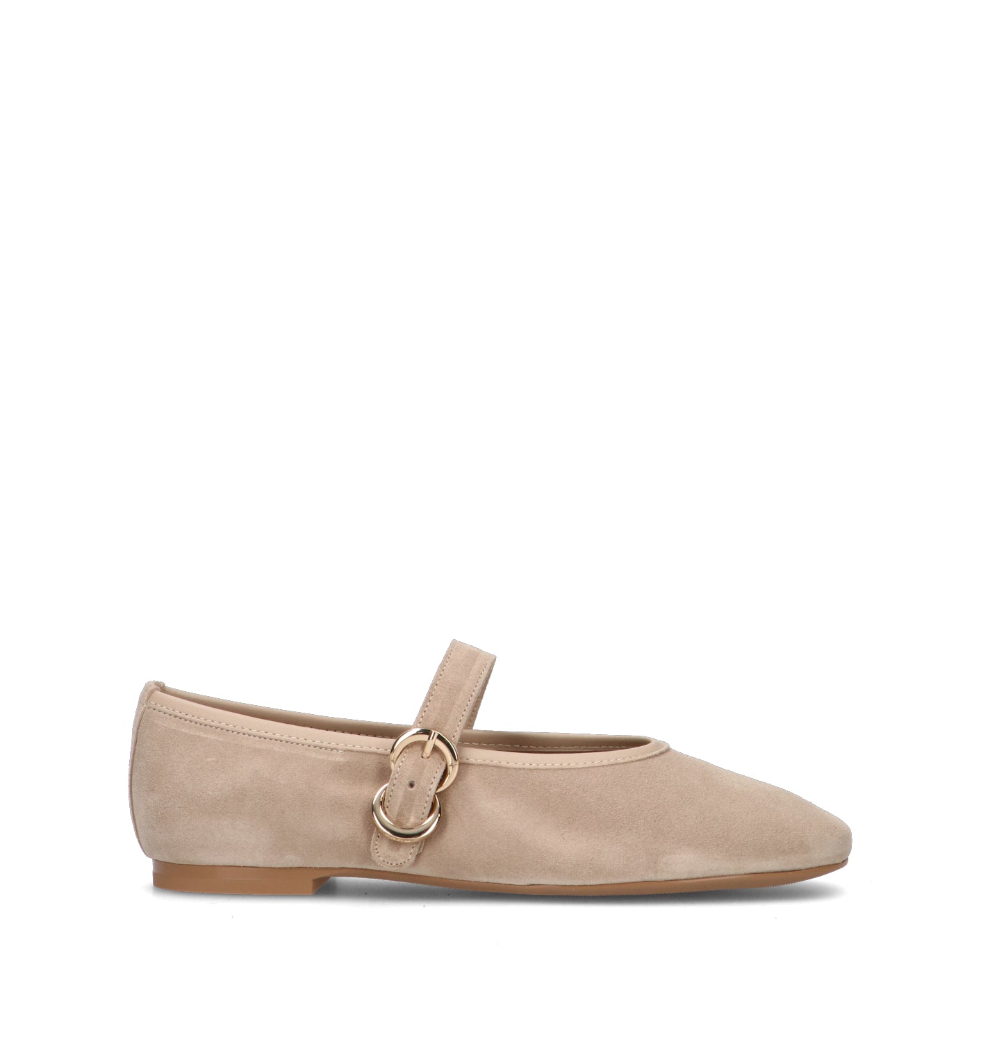 FRAU Ballerina donna taupe in suede