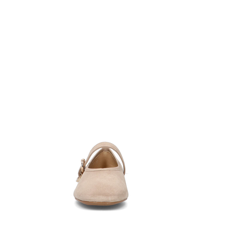 FRAU Ballerina donna taupe in suede