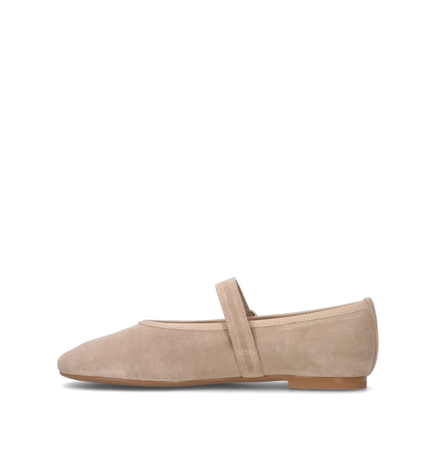 FRAU Ballerina donna taupe in suede