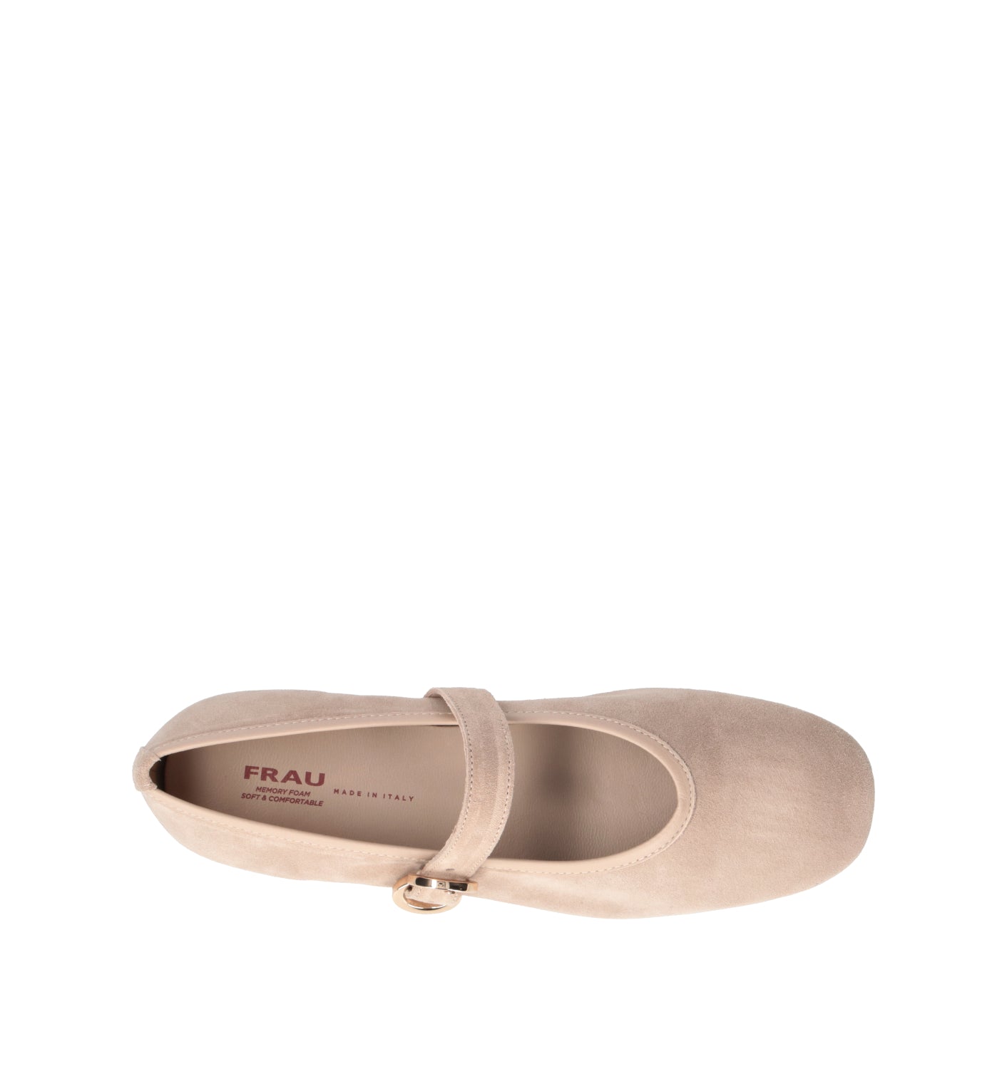 FRAU Ballerina donna taupe in suede