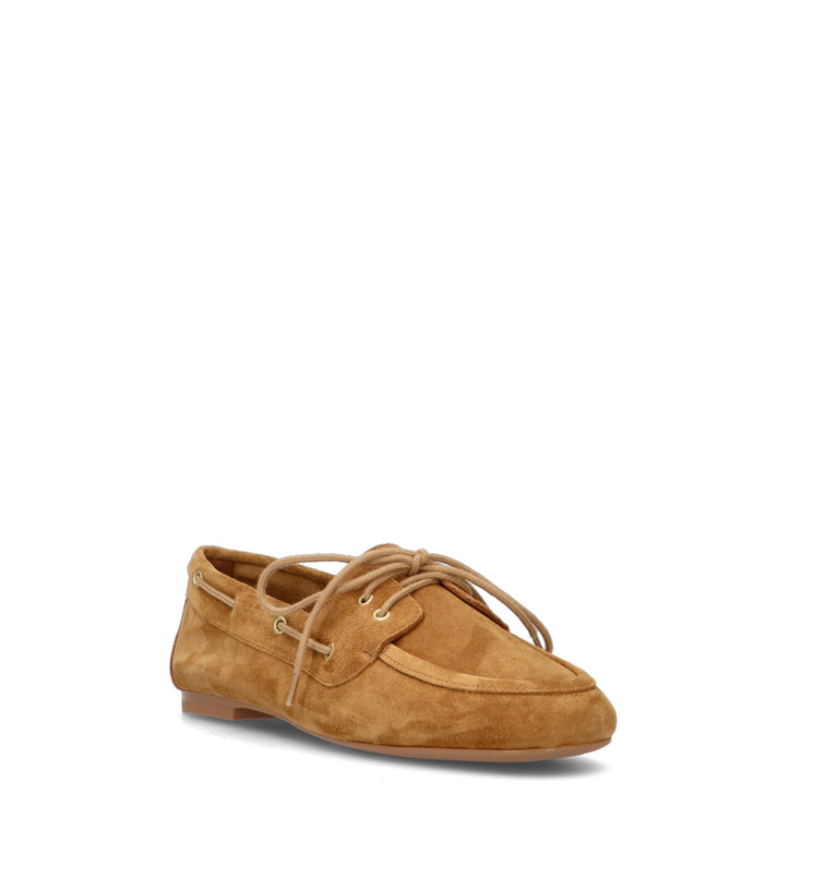 FRAU Scarpa barca donna segale in suede