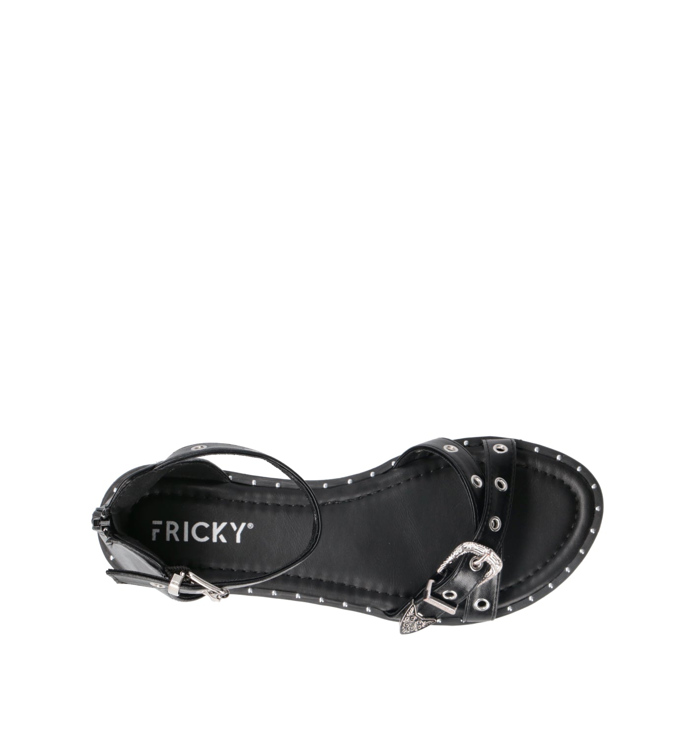FRICKY Sandalo donna nero