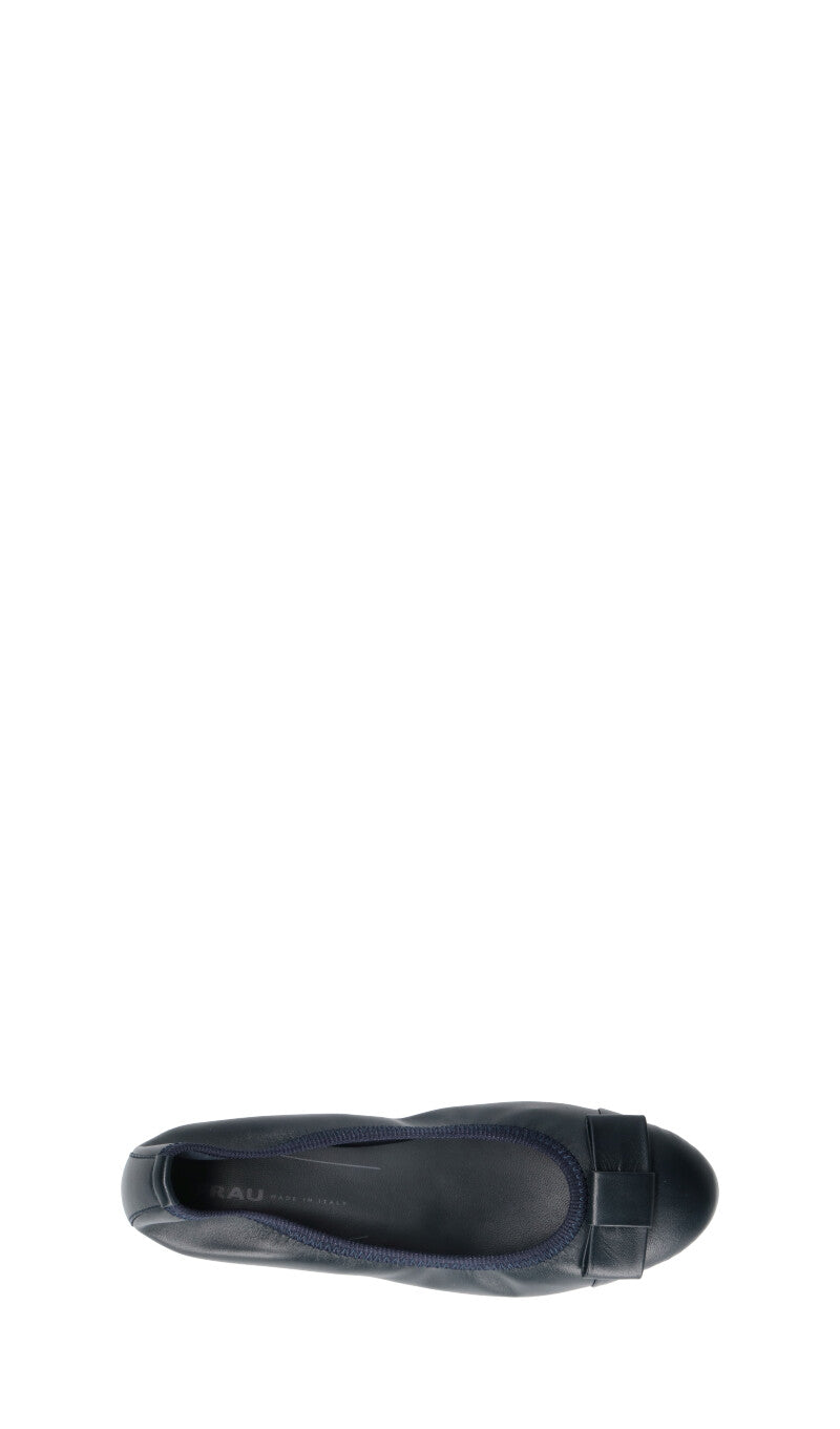 FRAU Ballerina donna blu in pelle