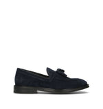 FRAU Mocassino uomo blu in suede