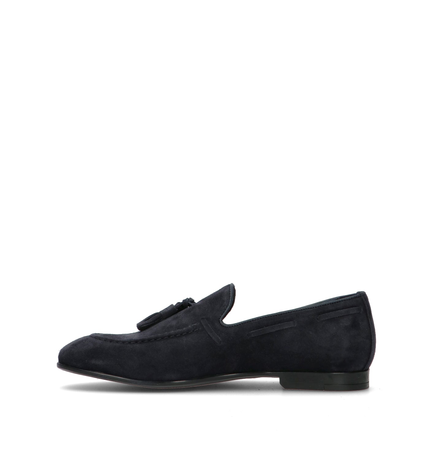 FRAU Mocassino uomo blu in suede