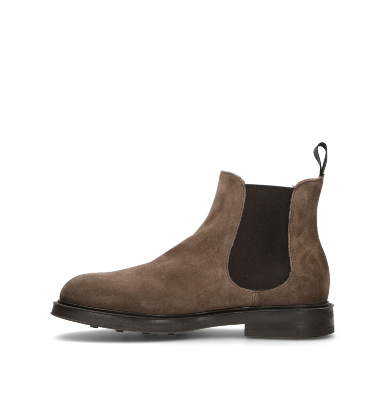 FRAU Beatles uomo taupe in suede