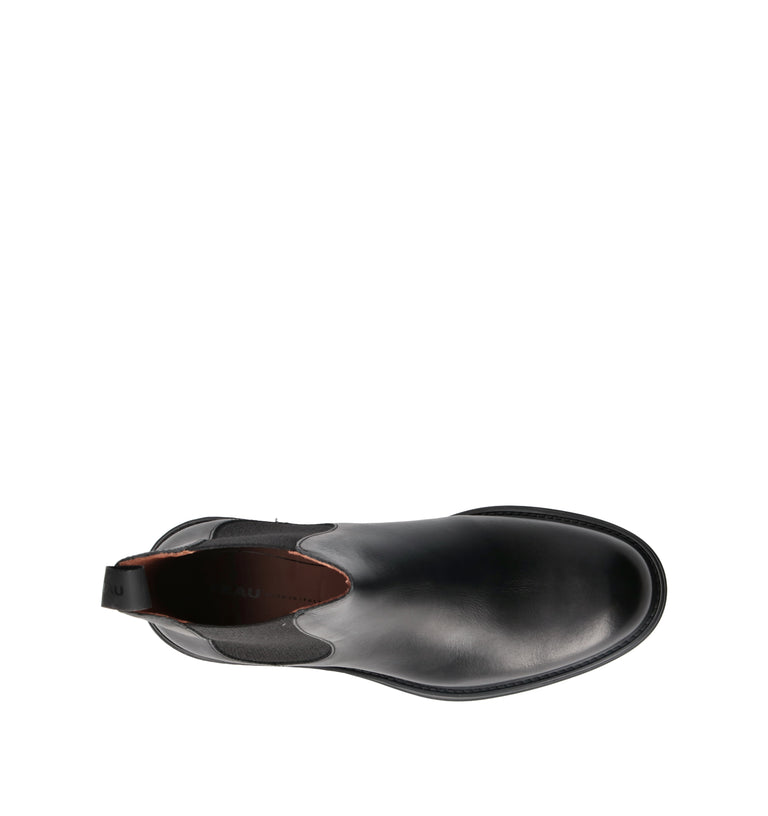 FRAU Beatles uomo nero in pelle
