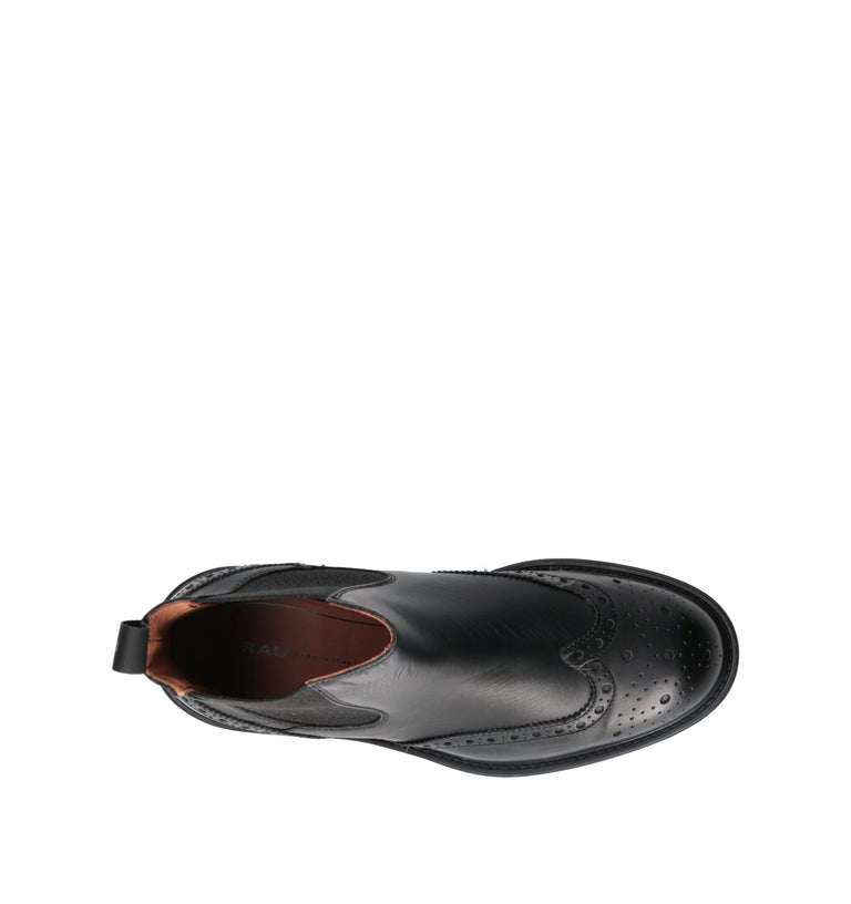 FRAU Beatles uomo nero in pelle