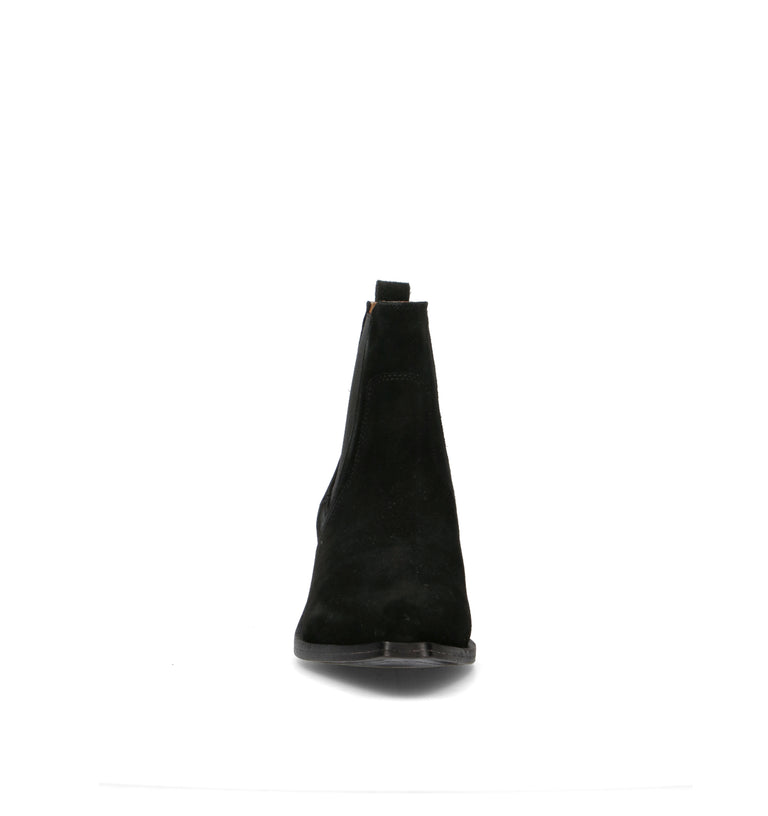 FRAU Tronchetto donna nero in suede