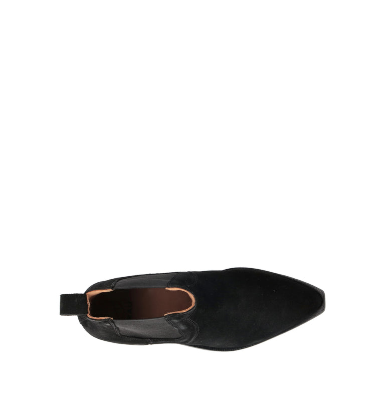 FRAU Tronchetto donna nero in suede