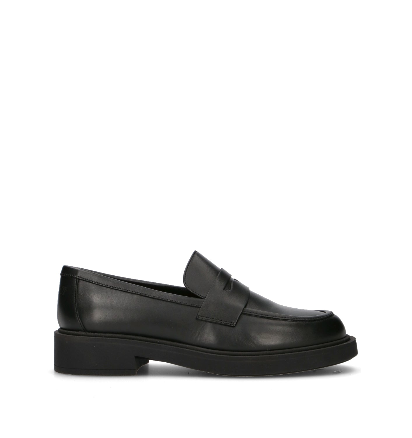 FRAU Mocassino donna nero in pelle